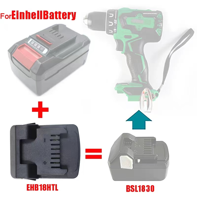 Power Tools Hitachi - Hikoki-リチウム電動工具部品,アダプターコンバーター,hitachi,18vリチウムイオン電池シリーズ,18v,ehb18htl