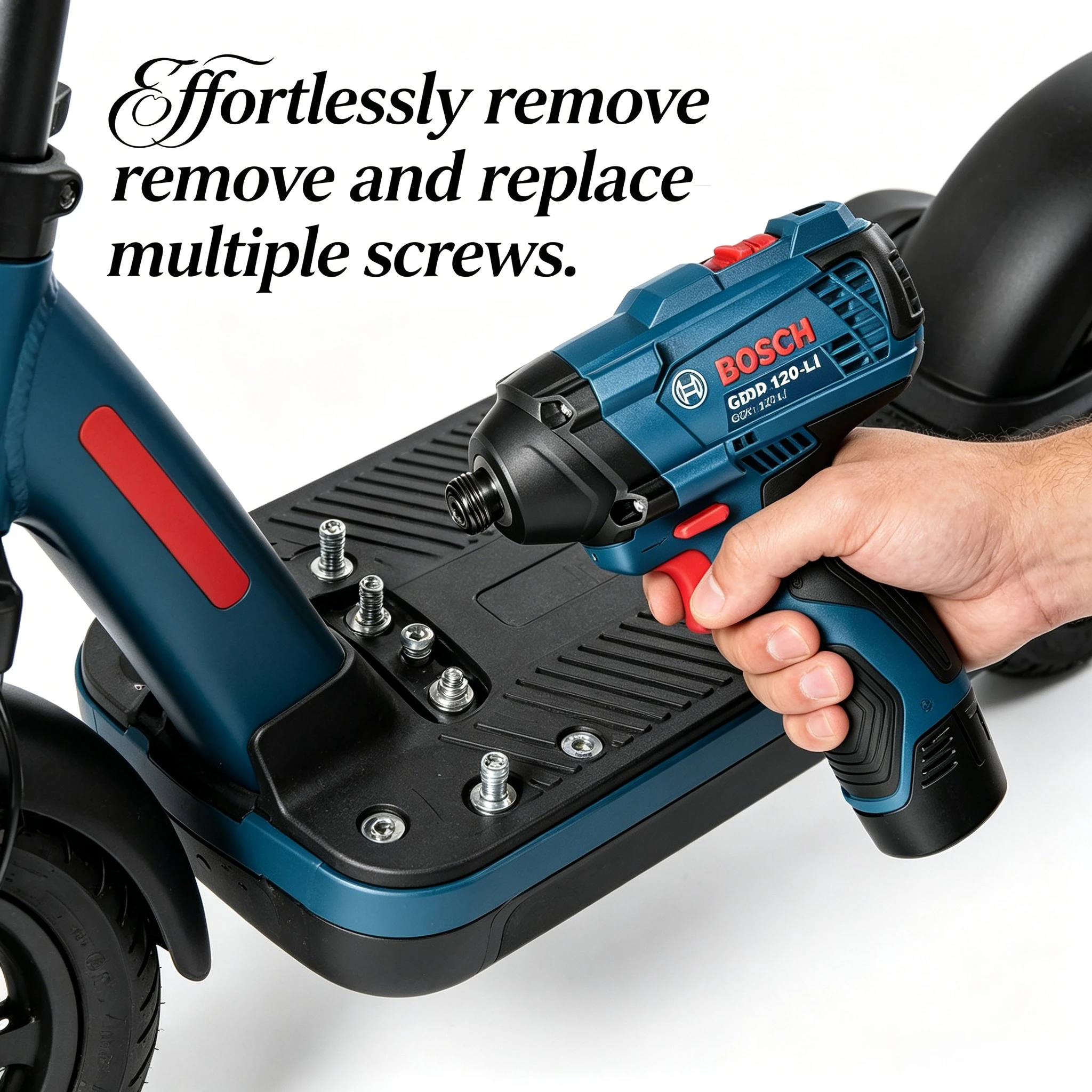Power Tools Impact - ボッシュ GDR120-LI プロフェッショナル 12V コードレスインパクトレンチ、信頼性の高い100Nmトルクの電動工具