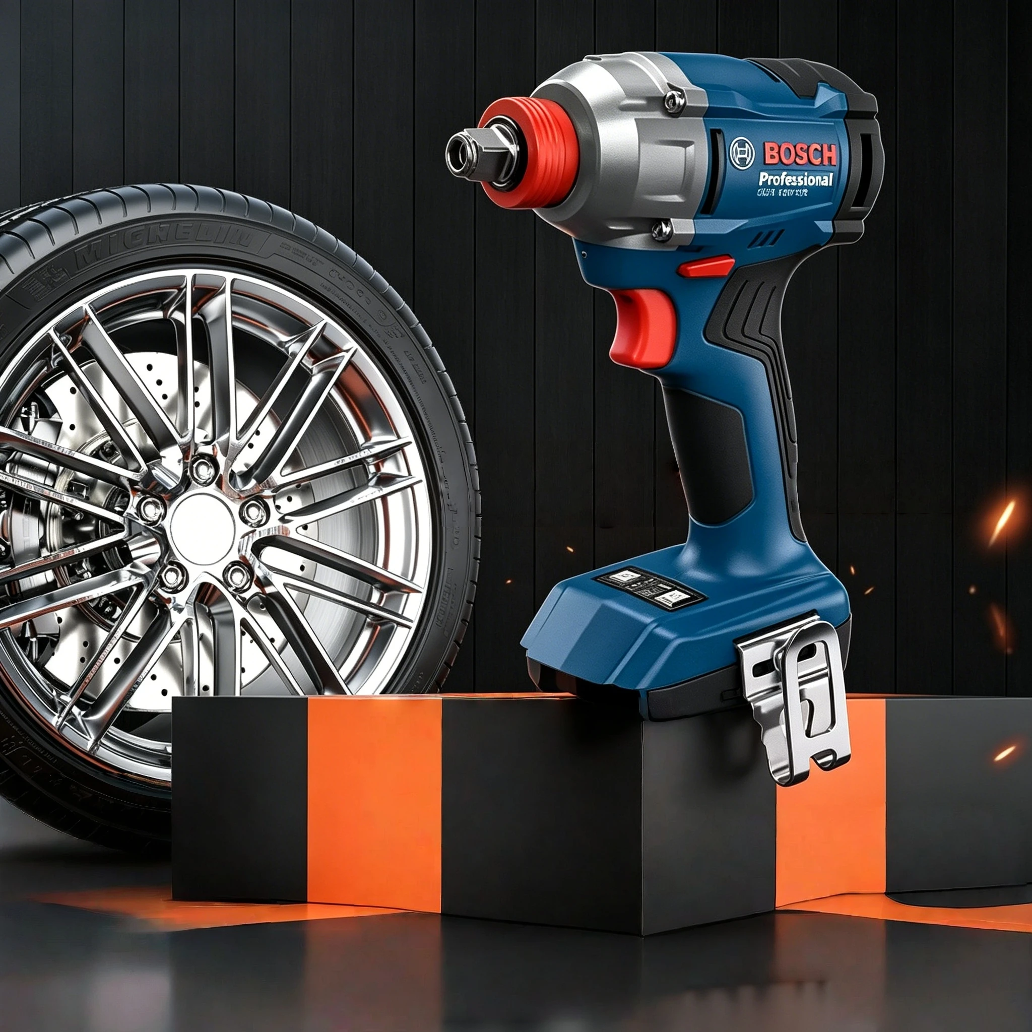 Power Tools Impact - ボッシュ電動工具 GDX 18V-285、高性能1/4インチ六角コードレスインパクトツール