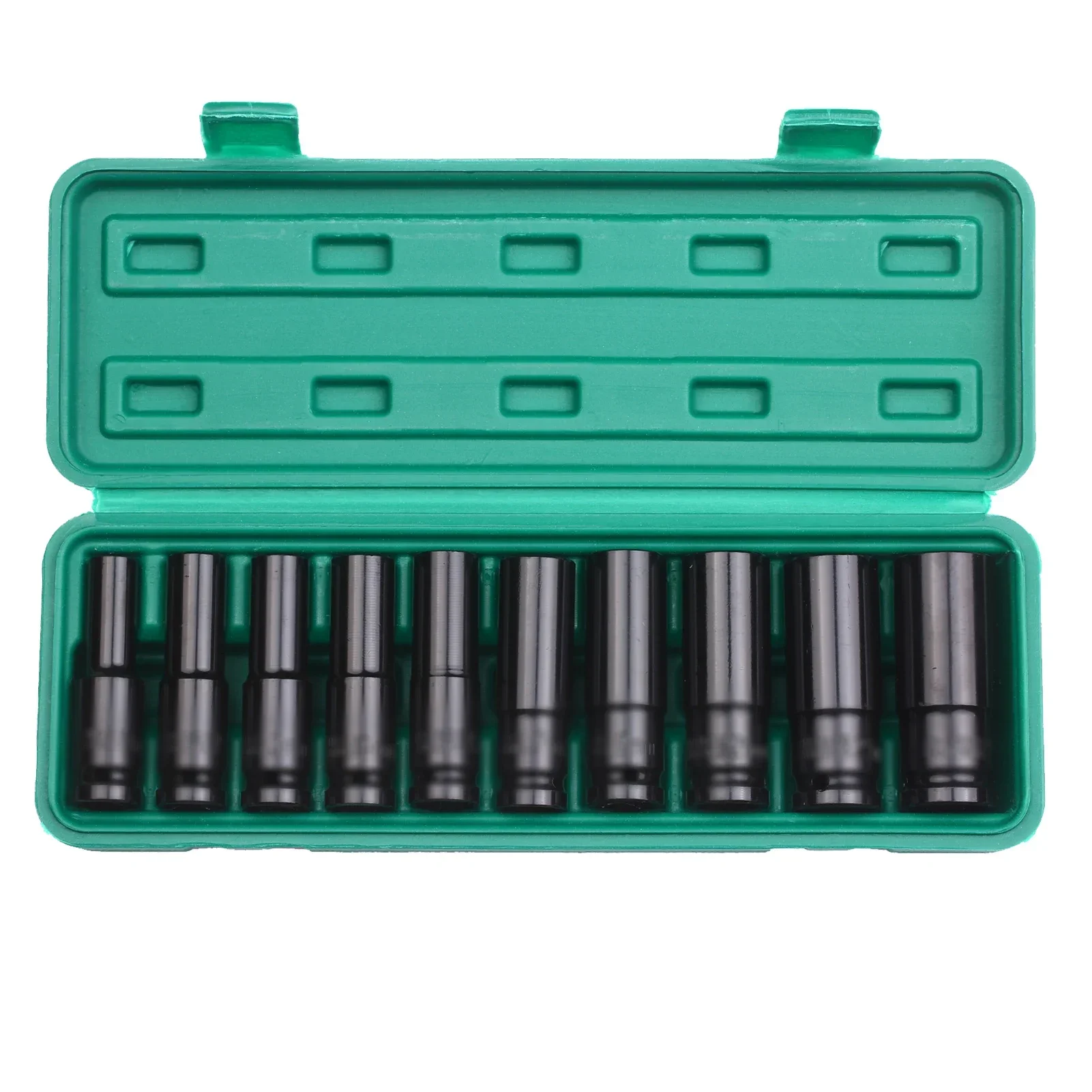 Power Tools Pneumatic - 10個入り 1/2インチ ドライブ ディープインパクトソケットセット メトリックレンチソケット 空気圧インパクトレンチ