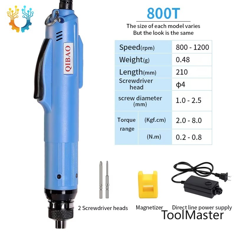 Power Tools Impact - 【2026】800T自動電動ドライバーハンドドリル電動工具電動ドライバー工業用精密