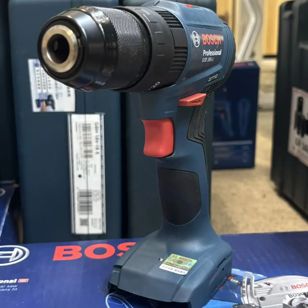 Power Tools Impact - ボッシュ GSB 185-LI ブラシレスコードレスインパクトドリル 18V 電動ドライバー