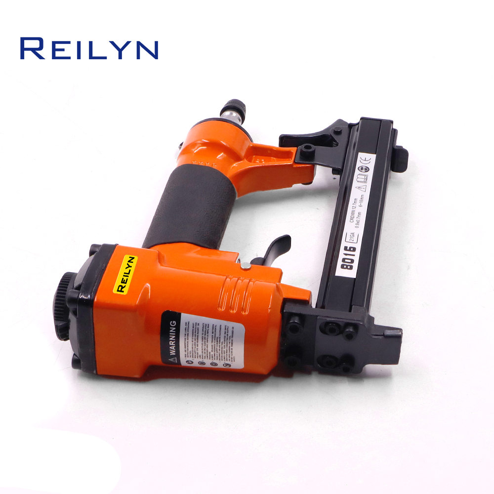 Power Tools Pneumatic - Reilyn 8016 ミニ空気圧ネイラー細かい銃家具木工エアパワーツール 6-16 ミリメートル家具木製フレーム