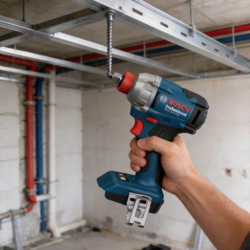 Power Tools Impact - ボッシュ GDX 18V-285 コードレスインパクトドライバー/レンチ ボッシュプロフェッショナルパワーツール AmpShare