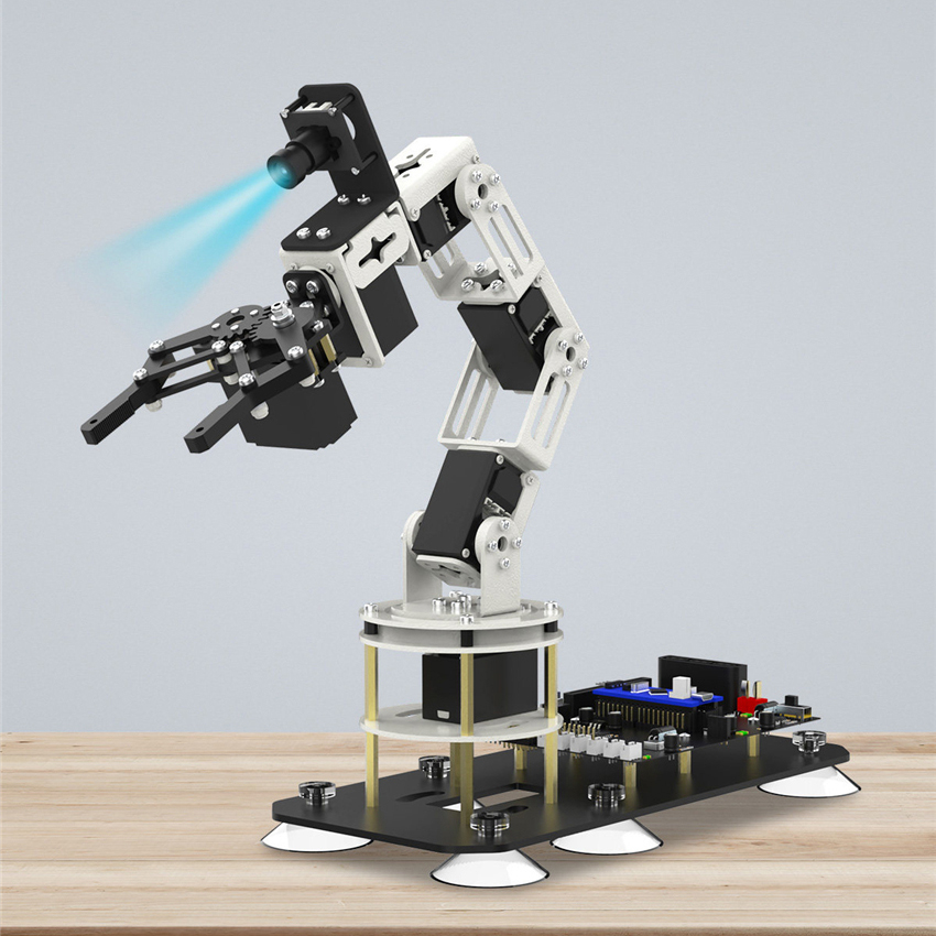 Power Tools Ai - DOFBOT SE ロボットアーム AIビジョンロボット 仮想マシンプログラミング 仮想マシンバージョン