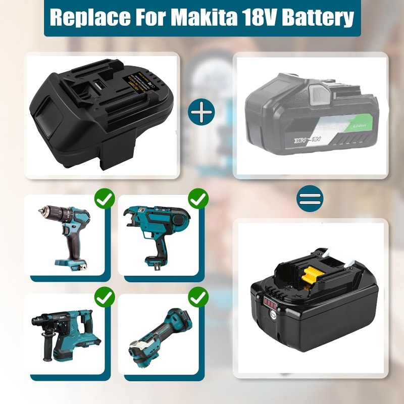 ALASICKA バッテリーアダプター HK18MT 日立  - Power Tools Hitachi のレビューと価格