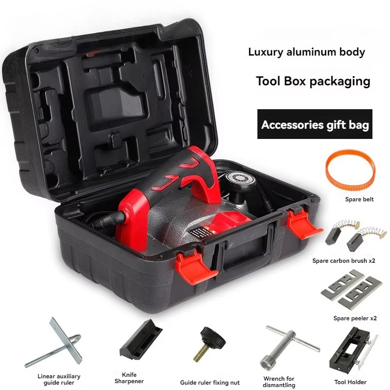 手持ち式強力電動木材かんな盤、全銅モーター搭載、木工DIY用 - Planer Handheld Electric のレビューと価格
