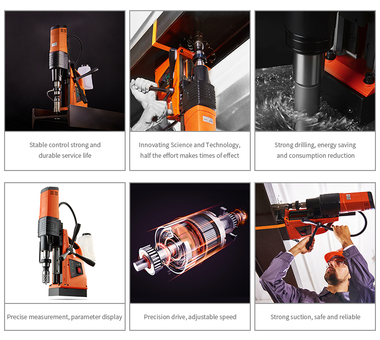 磁気ベース付き穴あけ機 220V ホールカッター 家庭用 建 - Power Tools Used In Construction のレビューと価格