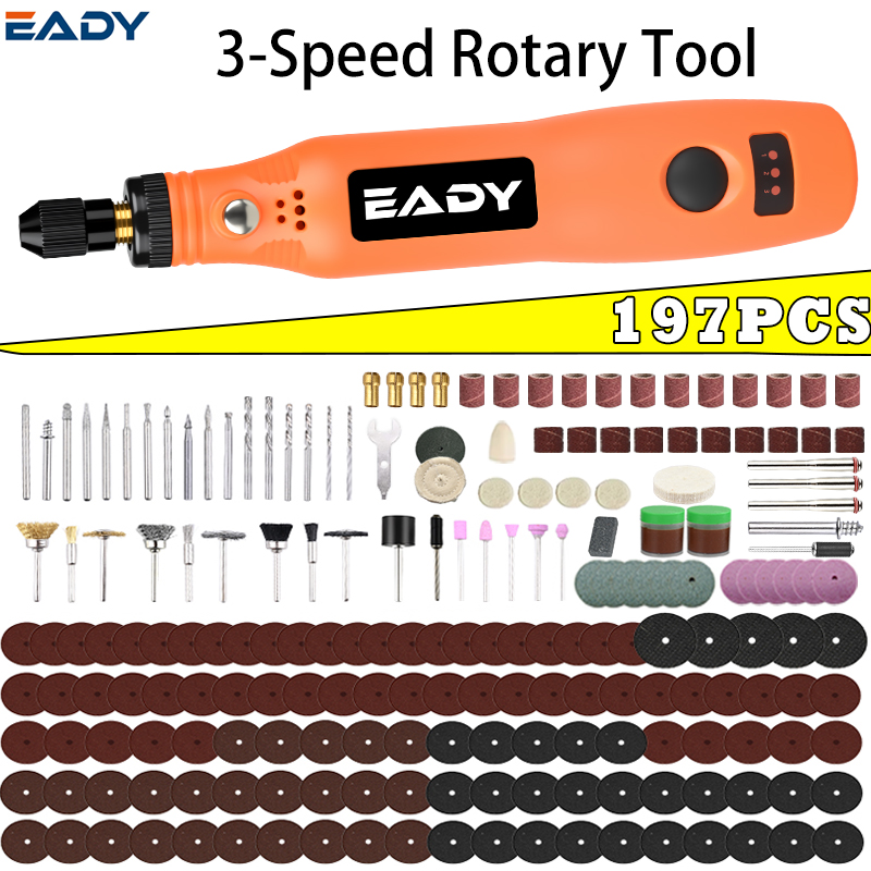 USBコードレス回転工具キット – 金属研磨、模型製作、アク - Power Tools Aeg のレビューと価格