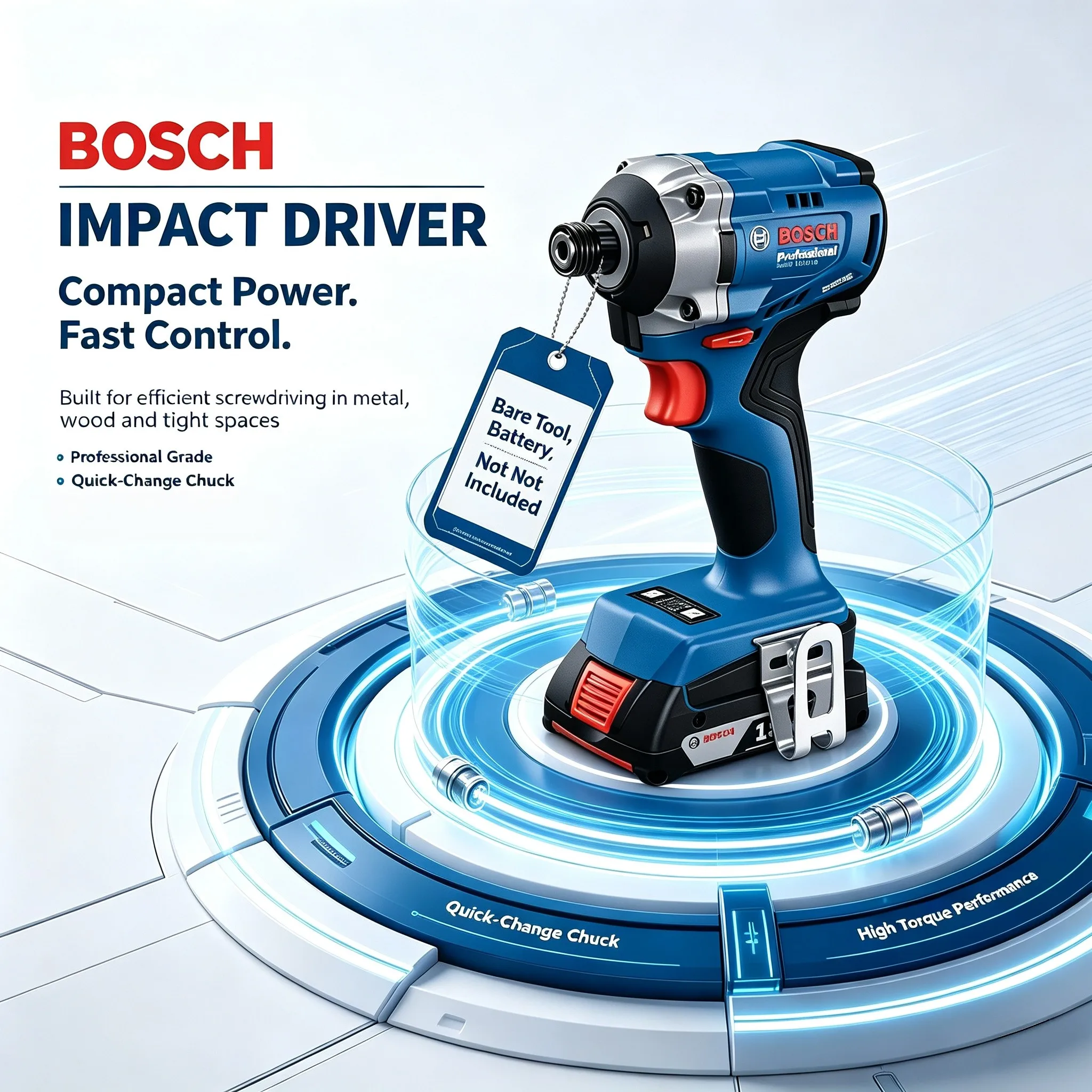 ボッシュ GDR18V-215 プロフェッショナル 18V  - Power Tools Professional のレビューと価格