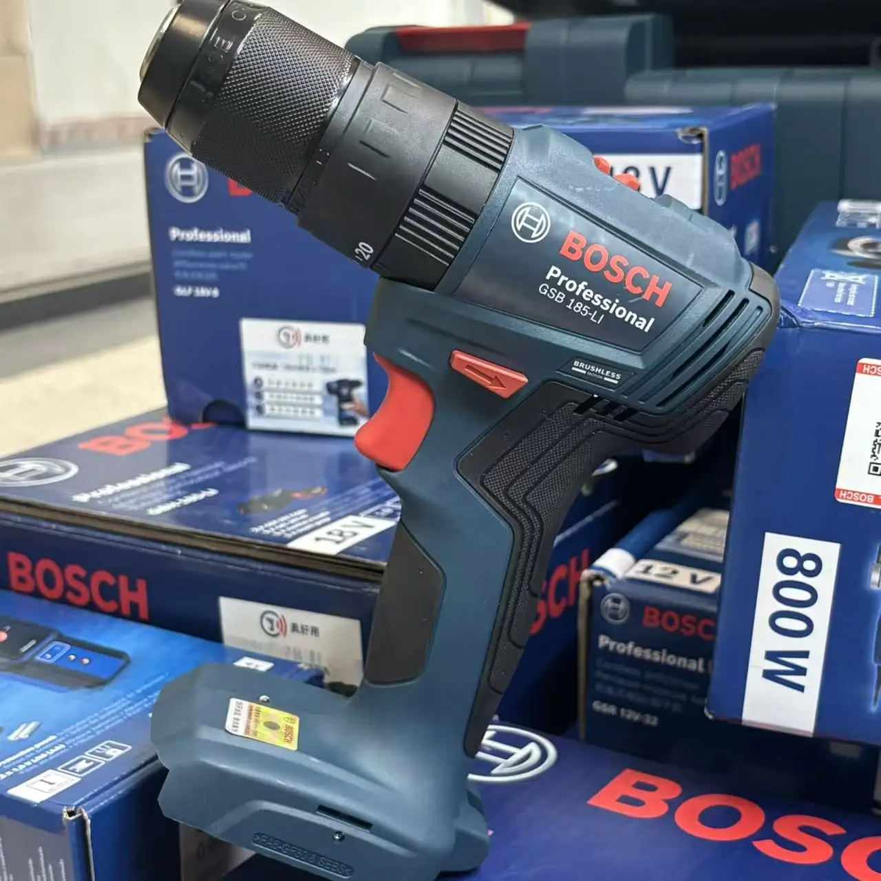 ボッシュ GSB 185-LI ブラシレスコードレスインパク - Power Tools Impact のレビューと価格