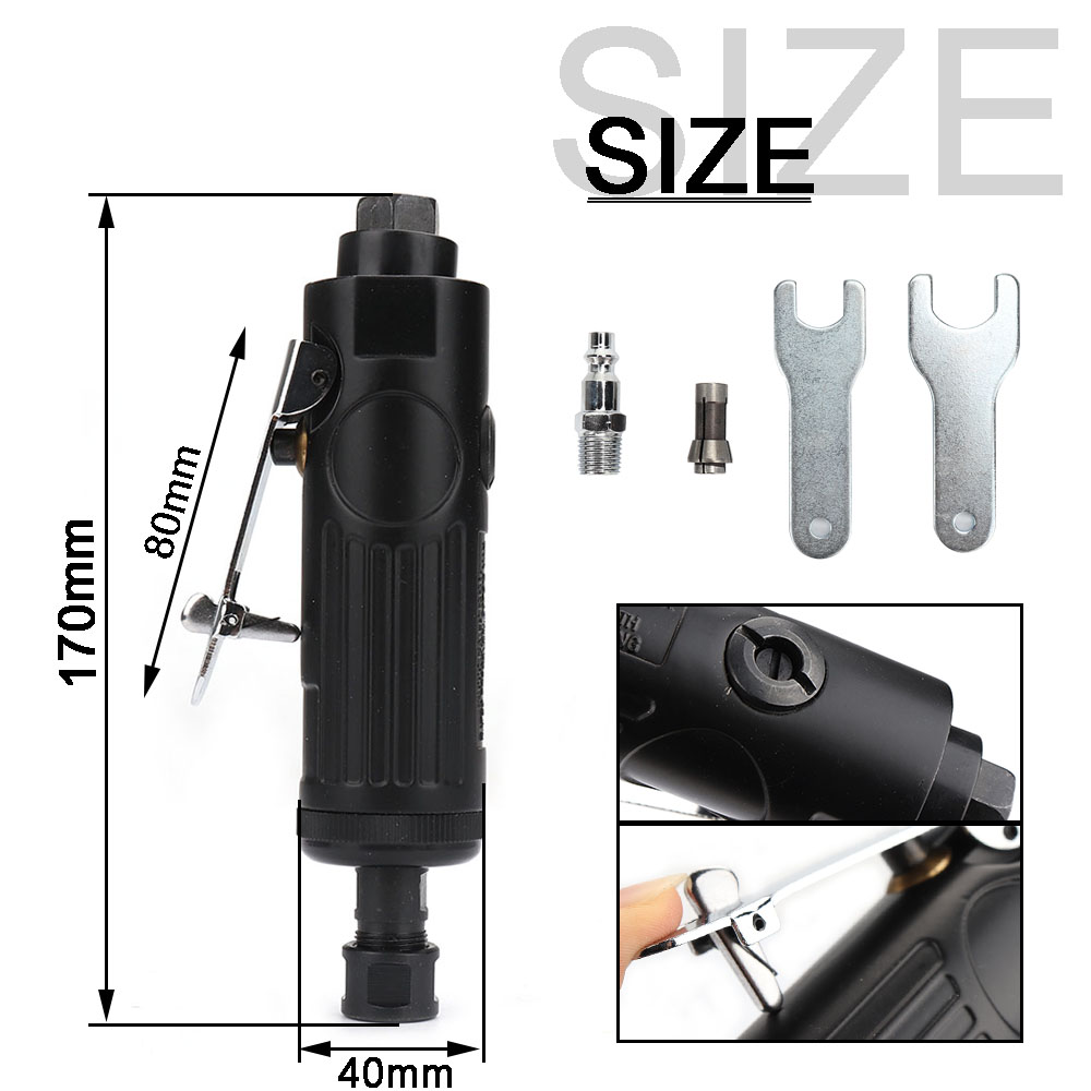 エア駆動ダイグラインダー空気圧研磨彫刻ツール、1/4インチ& - Power Tools Pneumatic のレビューと価格