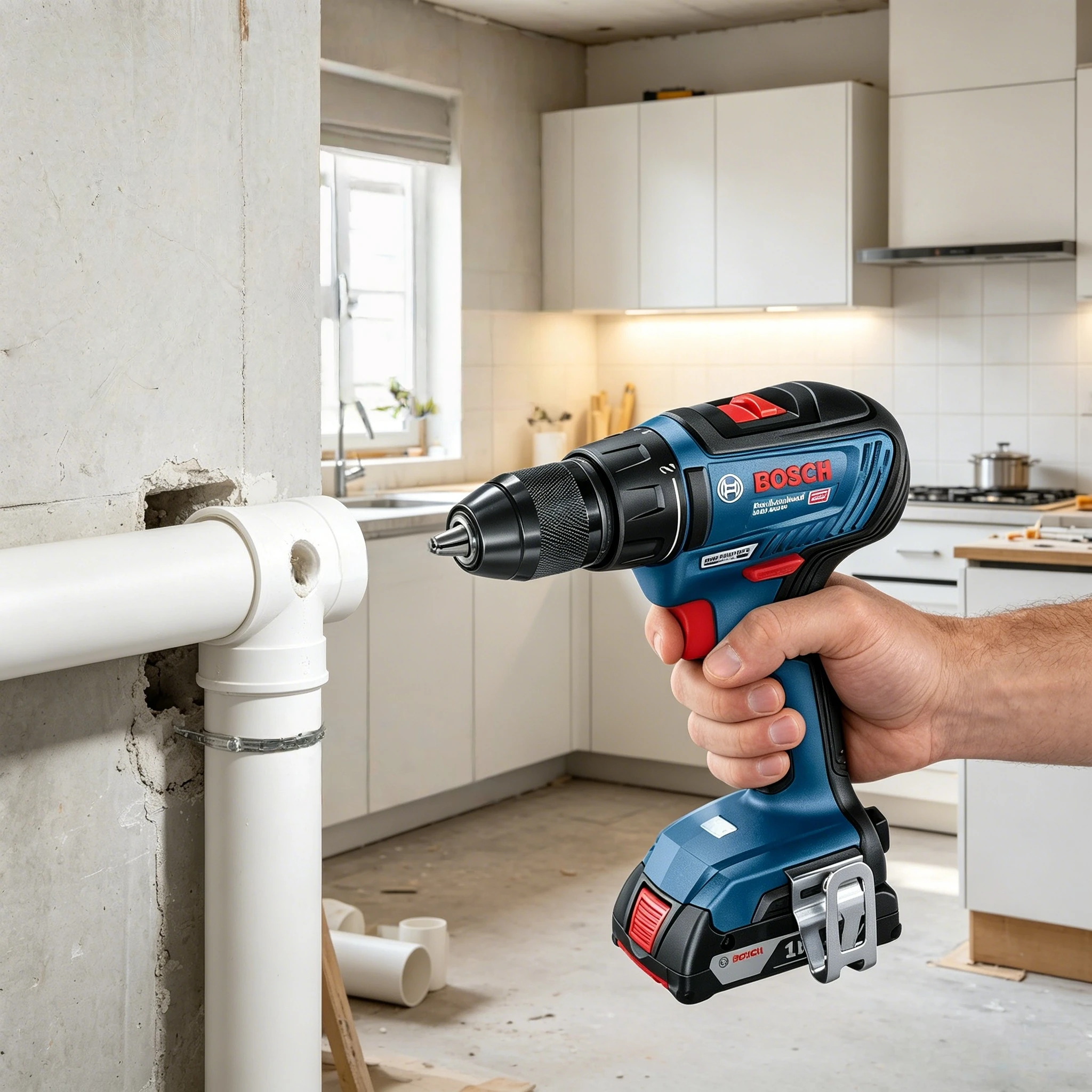 ボッシュ GSR 18V-50 ブラシレスコードレスドリルド - Power Tools Professional のレビューと価格
