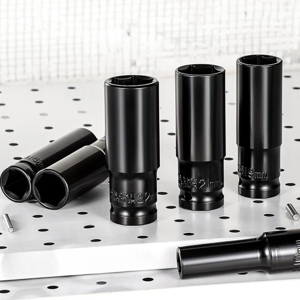 1/2インチドライブディープインパクトソケット、メートル規格 - Power Tools Pneumatic のレビューと価格