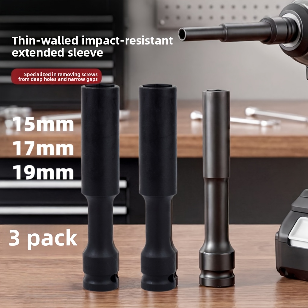 1/3個入り 1/2インチ拡張薄型インパクトソケットセット、 - Power Tools Pneumatic のレビューと価格