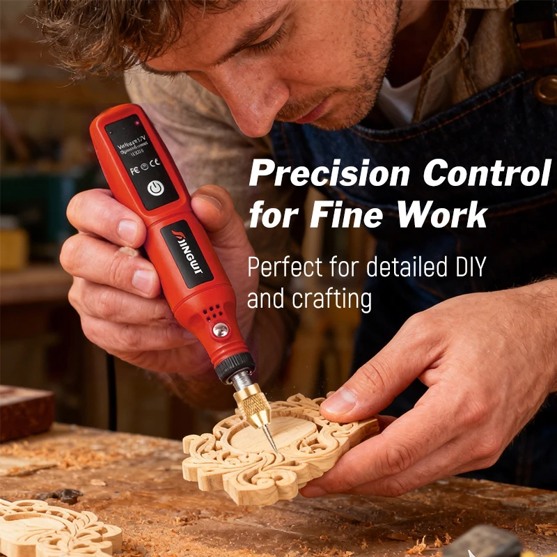 USB充電式コードレス彫刻ペンワイヤレス電動ドリル回転ツール - Power Tools Aeg のレビューと価格