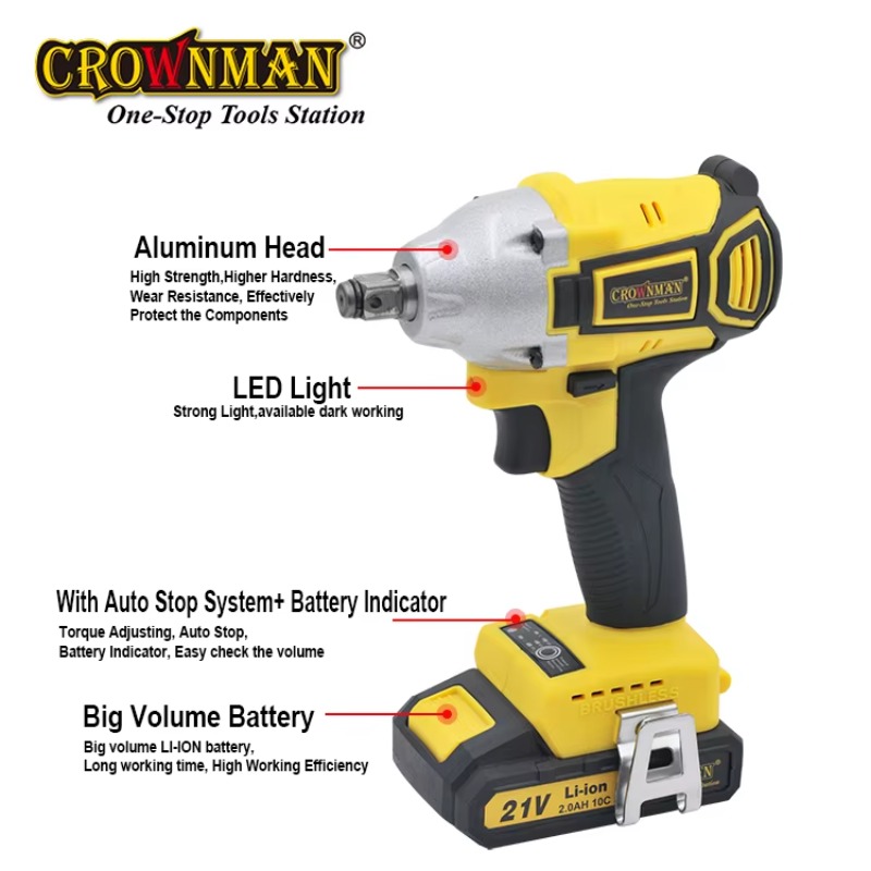 電動工具 ブラシレス コードレスレンチ インパクトドライバー - Power Tools Impact のレビューと価格