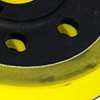 黄色と黒の5インチ研磨ディスク、RES-1250サンダー用8 - Power Tools Yellow And Black のレビューと価格