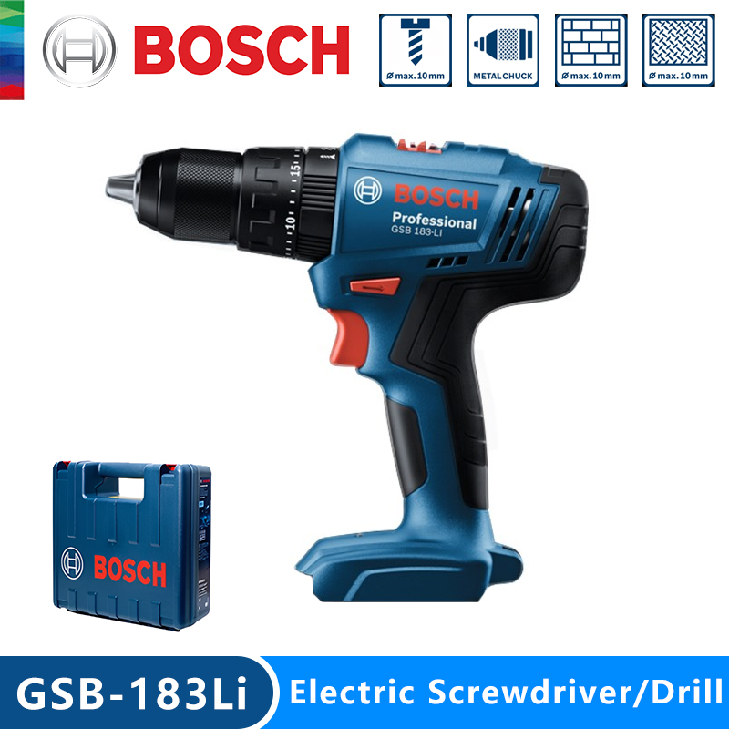ボッシュ電動ドリル GSB183-LI ドライバー コードレ - Power Tools Impact のレビューと価格