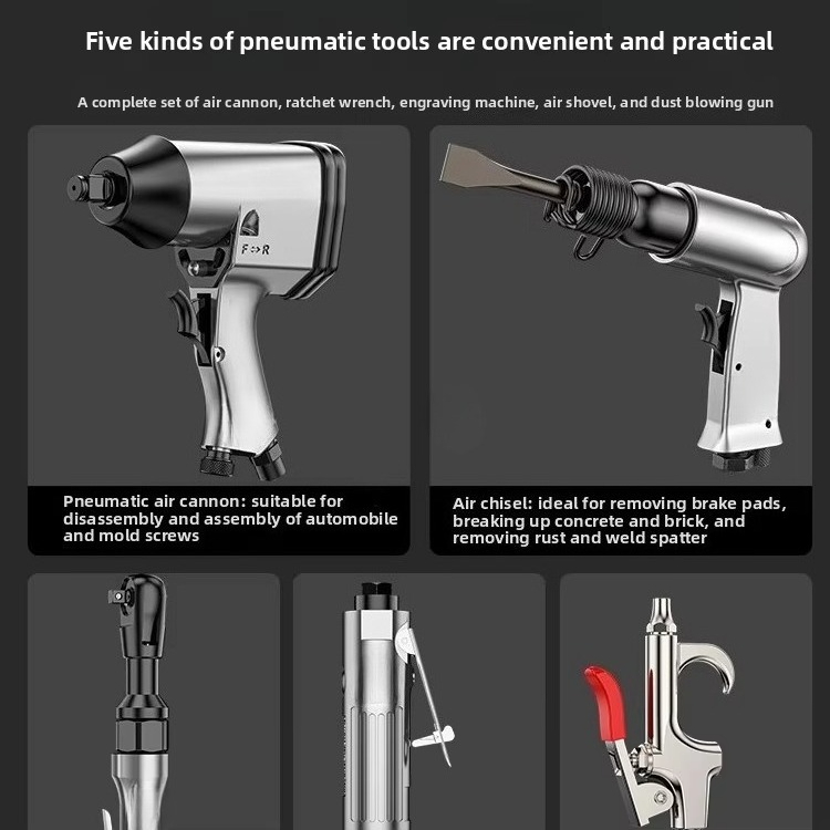 71点入りヘビーデューティー空気圧工具キット、多機能高出力エ - Power Tools Pneumatic のレビューと価格