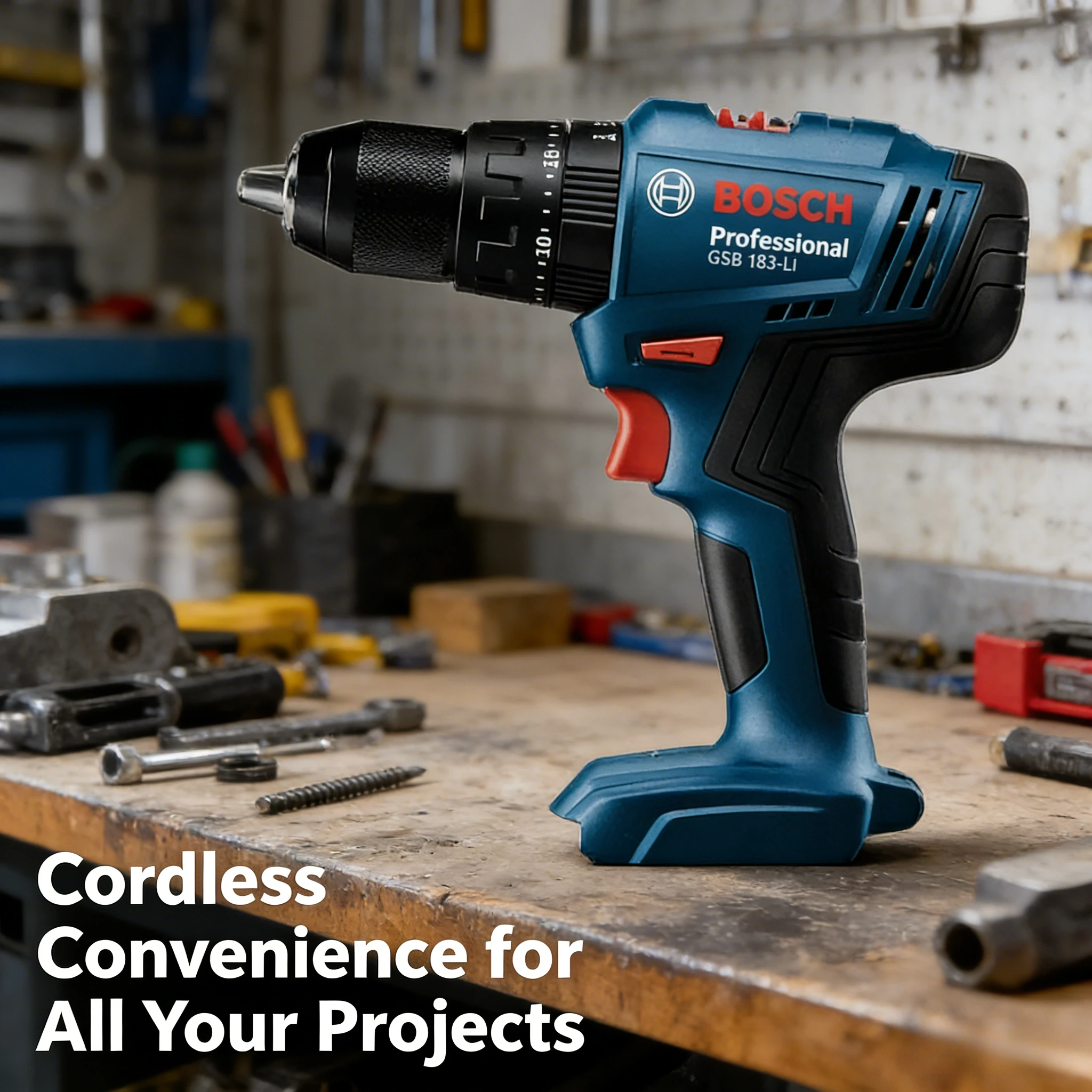 ボッシュ GSB183-LI 電動ドリルドライバー コードレ - Power Tools Impact のレビューと価格