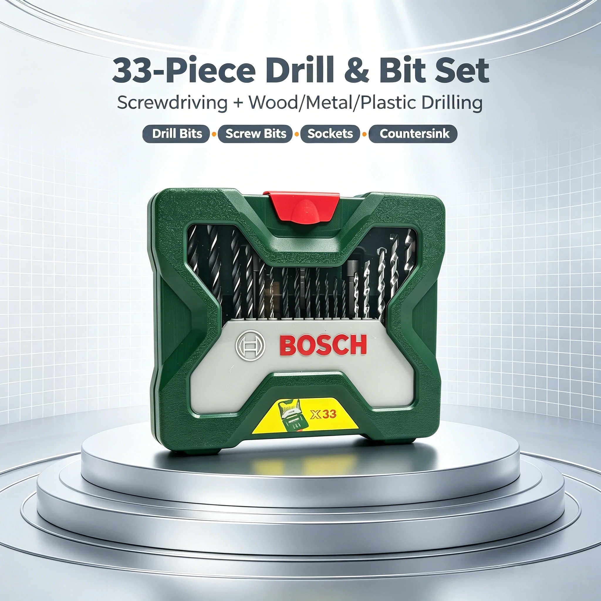 ボッシュ ビット x33 インパクトドリル ツイストドリル  - Power Tools Impact のレビューと価格